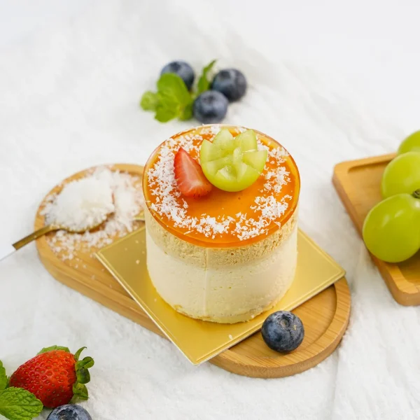 Bánh Mousse Trứng muối